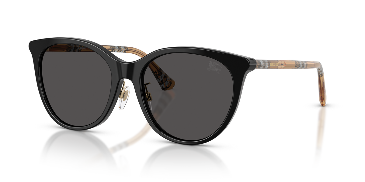 Burberry BE4464D Sunglasses in 416187 Black / Dark Grey lens