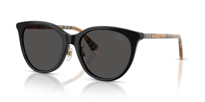 Burberry BE4464D Sunglasses in 416187 Black / Dark Grey lens