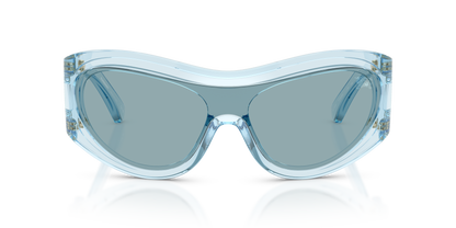 Burberry BE4465 Sunglasses in 415380 Winter Sky / Blue lens, front view