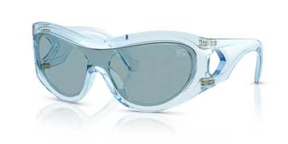 Burberry BE4465 Sunglasses in 415380 Winter Sky / Blue lens