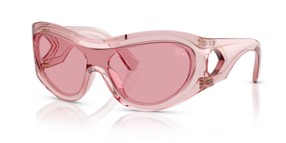 Burberry BE4465 Sunglasses in 4154/5 Pink / Dark Pink lens