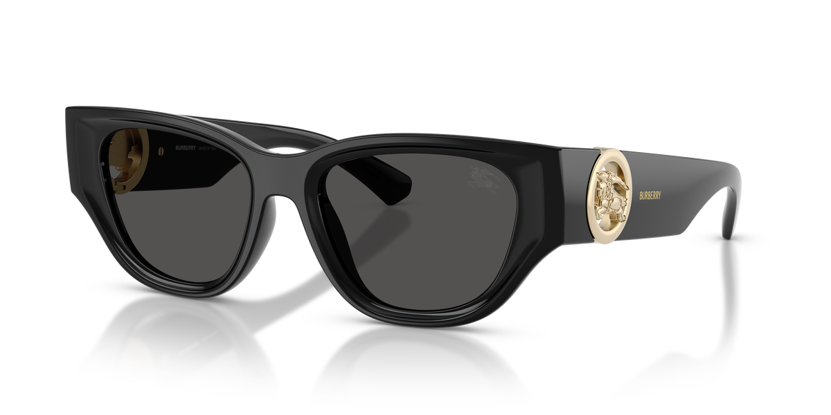 Burberry BE4467U Sunglasses in 300187 Black / Dark Grey lens