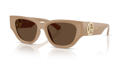 Burberry BE4467U Sunglasses in 399073 Beige / Dark Brown lens