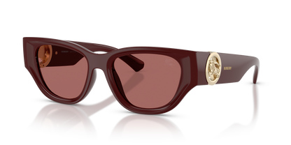 Burberry BE4467U Sunglasses in 411969 Bordeaux / Dark Violet lens