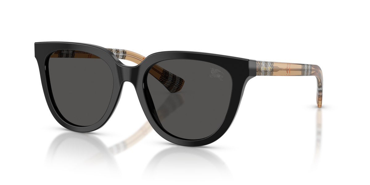 Burberry BE4469 Sunglasses in 416187 Black / Dark Grey lens