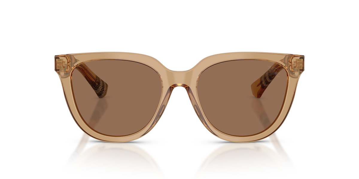 Burberry BE4469 Sunglasses in 416473 Beige / Dark Brown lens, front view