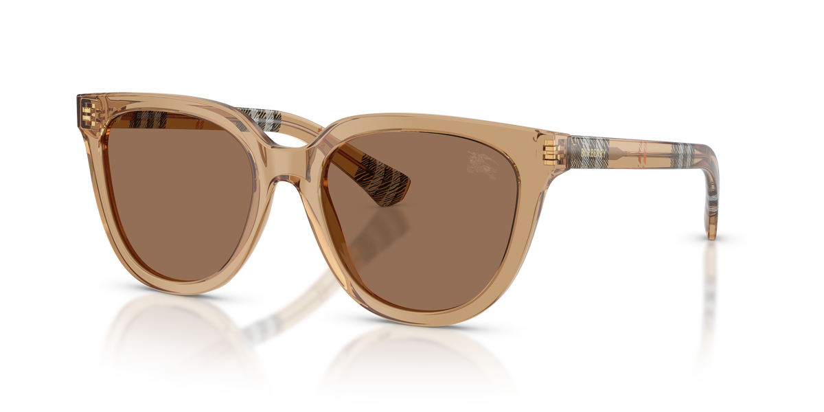 Burberry BE4469 Sunglasses in 416473 Beige / Dark Brown lens