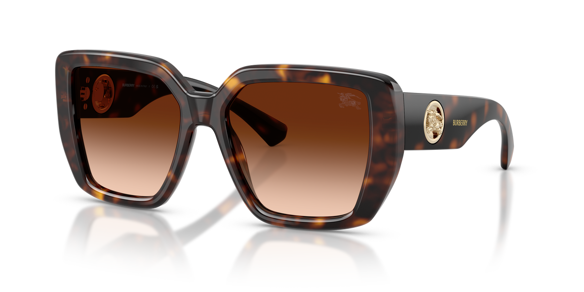 Burberry BE4471 Sunglasses in 300274 Dark Havana / Brown Gradient lens