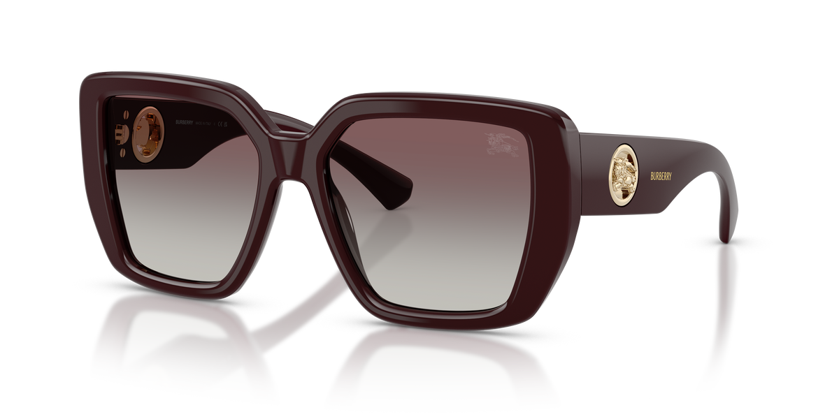 Burberry BE4471 Sunglasses in 42048G Bordeaux / Grey Gradient lens