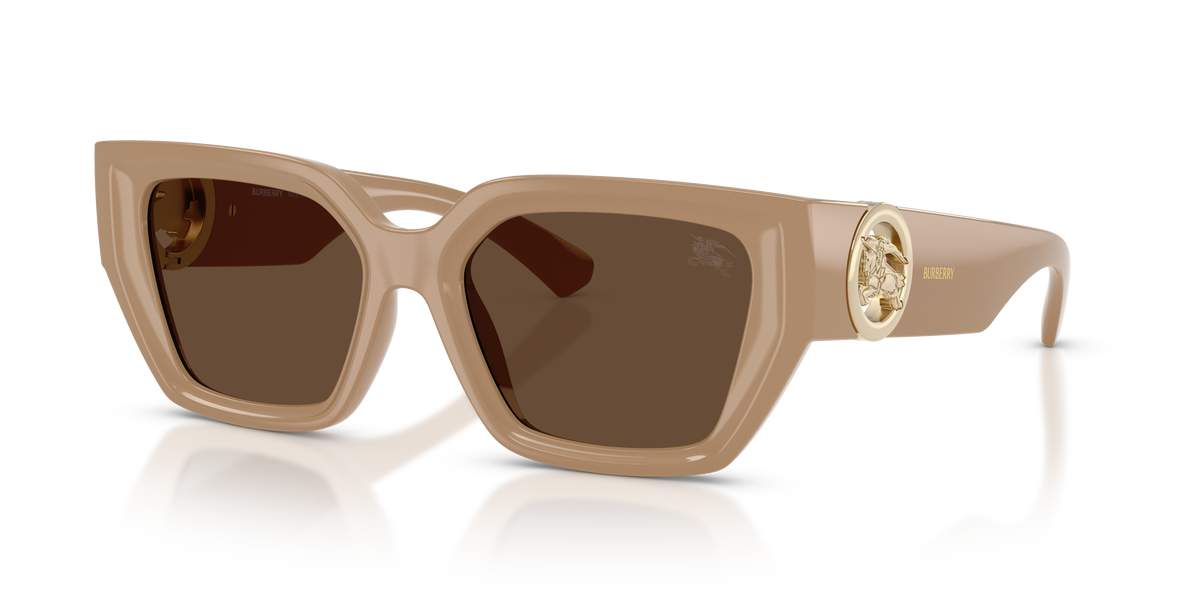 Burberry BE4472U Sunglasses in 399073 Beige / Dark Brown lens