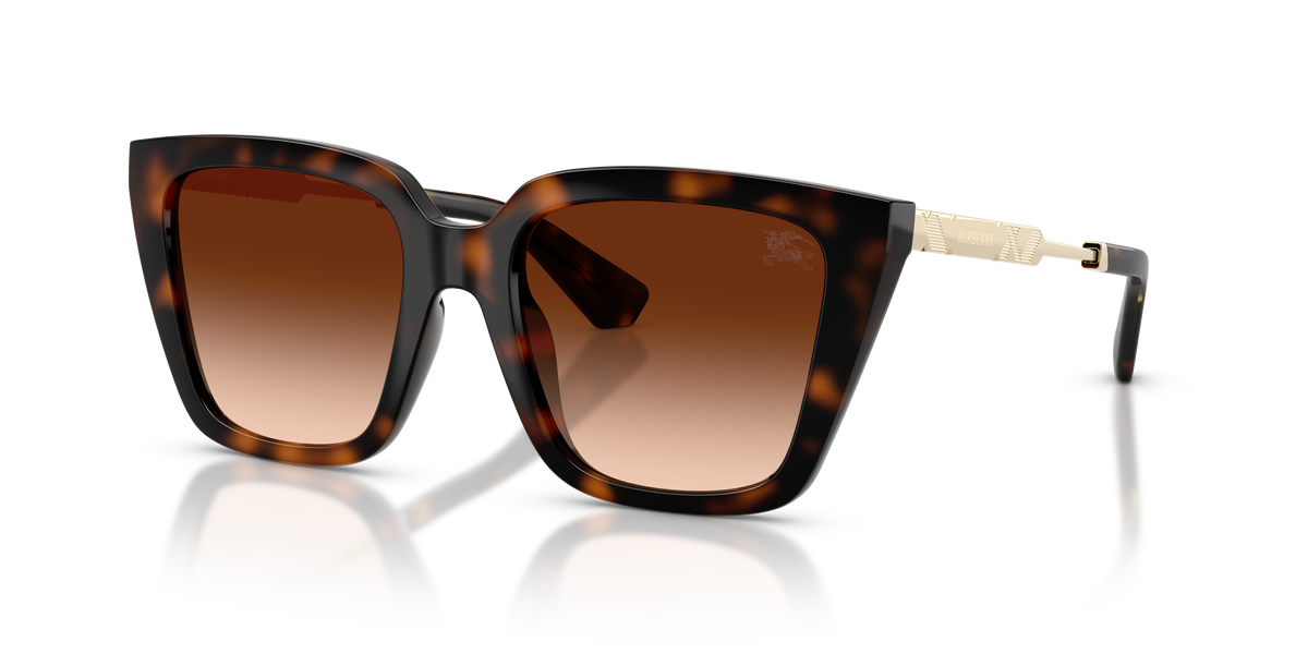 Burberry BE4473U Sunglasses in 300274 Dark Havana / Brown Gradient lens