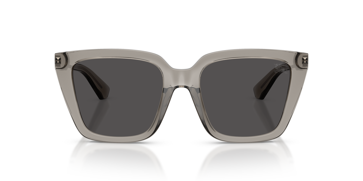 Burberry BE4473U Sunglasses in 419787 Grey / Dark Grey lens, front view