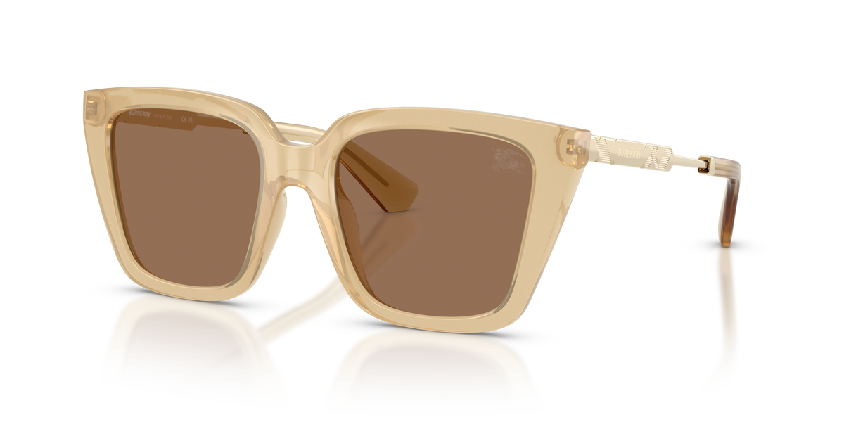 Burberry BE4473U Sunglasses in 419873 Yellow / Dark Brown lens