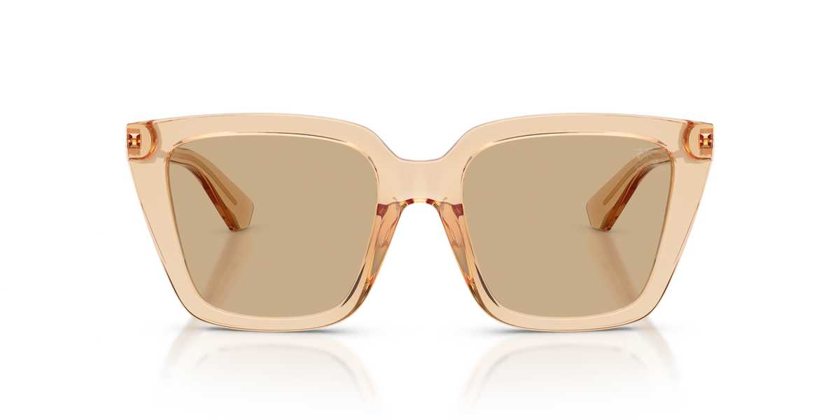 Burberry BE4473U Sunglasses in 429073 Beige / Dark Brown lens, front view