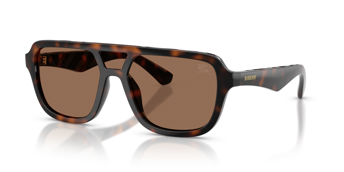 Burberry BE4474U Sunglasses in 300273 Dark Havana / Dark Brown lens