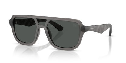 Burberry BE4474U Sunglasses in 421387 Matte Grey / Dark Grey lens