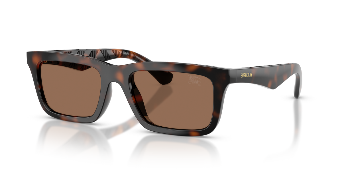 Burberry BE4475U Sunglasses in 300273 Dark Havana / Dark Brown lens