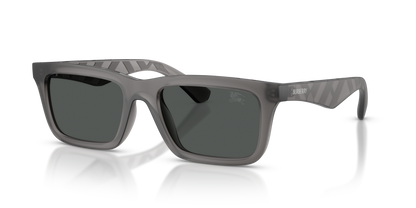 Burberry BE4475U Sunglasses in 421387 Matte Grey / Dark Grey lens