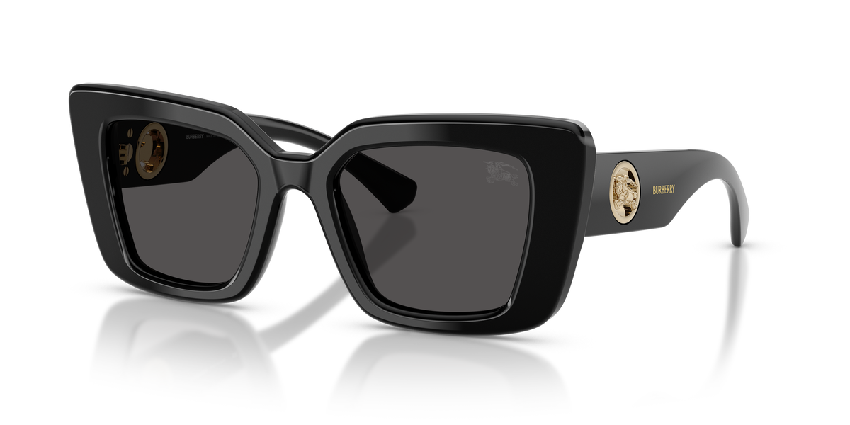 Burberry BE4476 Sunglasses in 300187 Black / Dark Grey lens