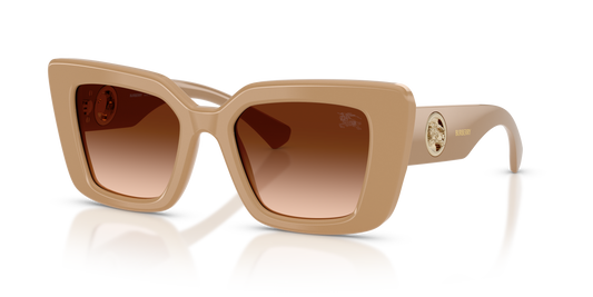 Burberry BE4476 Sunglasses in 399074 Beige / Brown Gradient lens