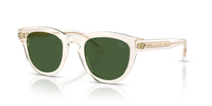 Burberry BE4477 Sunglasses in 420971 Yellow / Dark Green lens