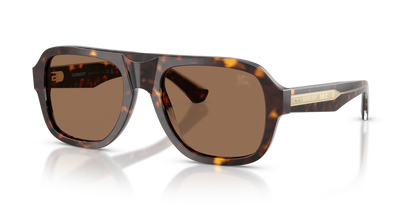 Burberry BE4478 Sunglasses in 420573 Dark Havana / Dark Brown lens