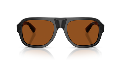 Burberry BE4478 Sunglasses in 421173 Grey / Dark Brown lens, front view
