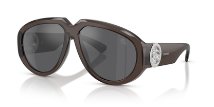 Burberry BE4479U Sunglasses in 41126G Grey / Grey Mirror Silver lens