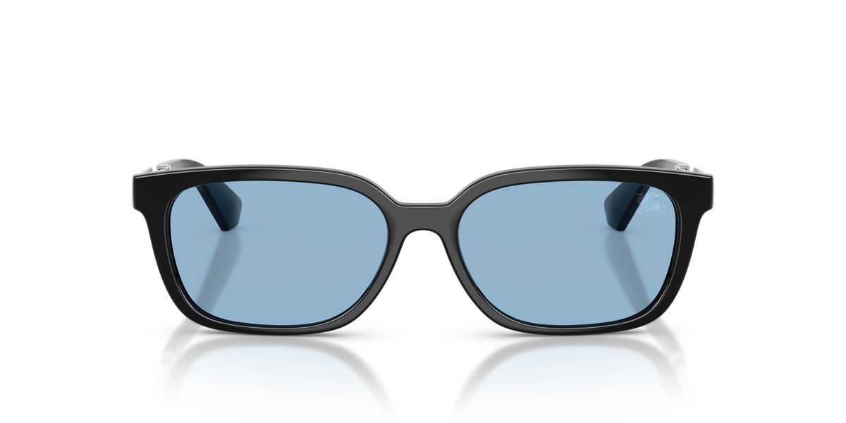 Burberry BE4481D Sunglasses in 300172 Black / Light Blue lens, front view