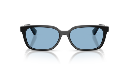 Burberry BE4481D Sunglasses in 300172 Black / Light Blue lens, front view