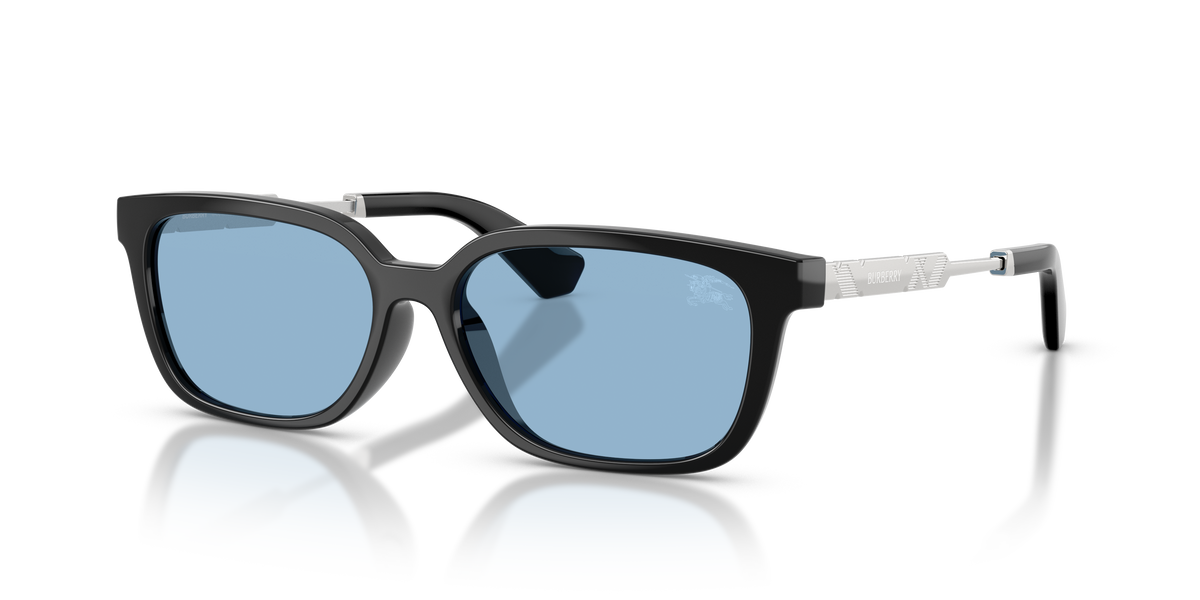 Burberry BE4481D Sunglasses in 300172 Black / Light Blue lens