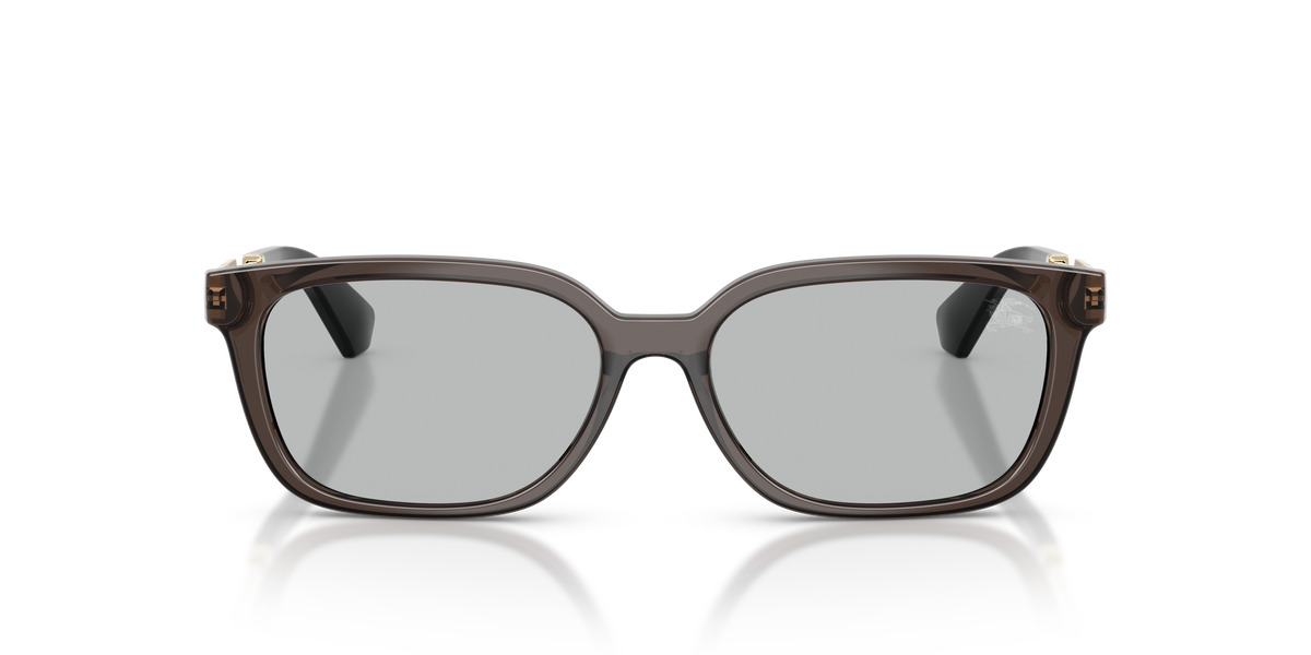 Burberry BE4481D Sunglasses in 411287 Grey / Light Grey lens, front view