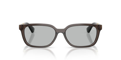 Burberry BE4481D Sunglasses in 411287 Grey / Light Grey lens, front view