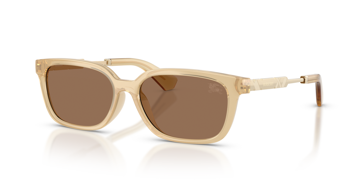 Burberry BE4481D Sunglasses in 419873 Yellow / Dark Brown lens