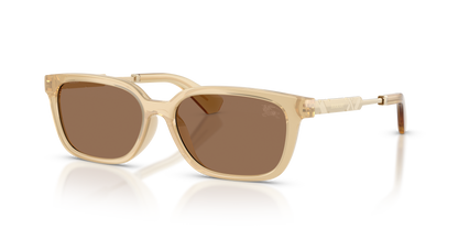 Burberry BE4481D Sunglasses in 419873 Yellow / Dark Brown lens
