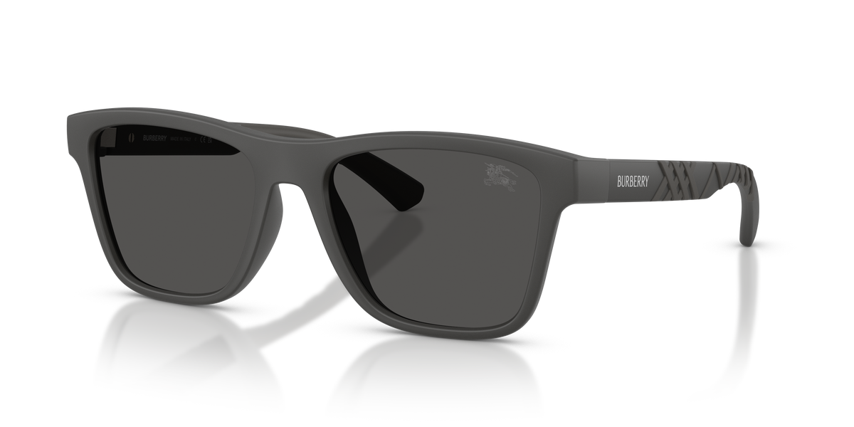 Burberry BE4482U Sunglasses in 423387 Matte Grey / Dark Grey lens