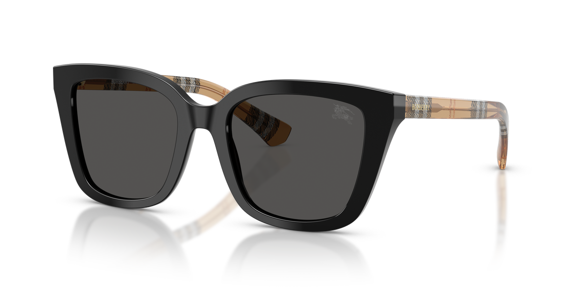 Burberry BE4487 Sunglasses in 416187 Black / Dark Grey lens