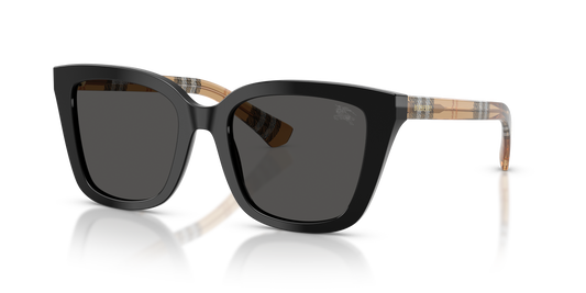 Burberry BE4487 Sunglasses in 416187 Black / Dark Grey lens