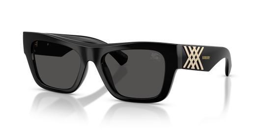 Burberry BE4490U Sunglasses in 300187 Black / Dark Grey lens