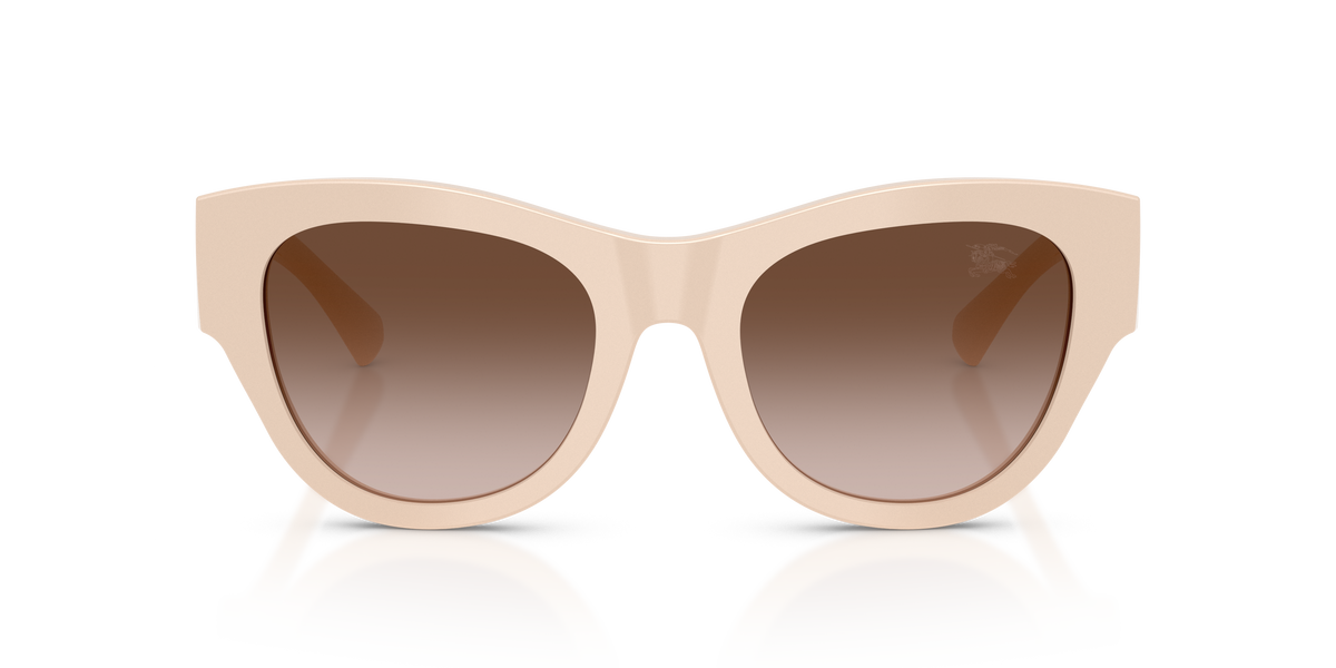 Burberry BE4491 Sunglasses in 422313 Pink / Brown Gradient lens, front view