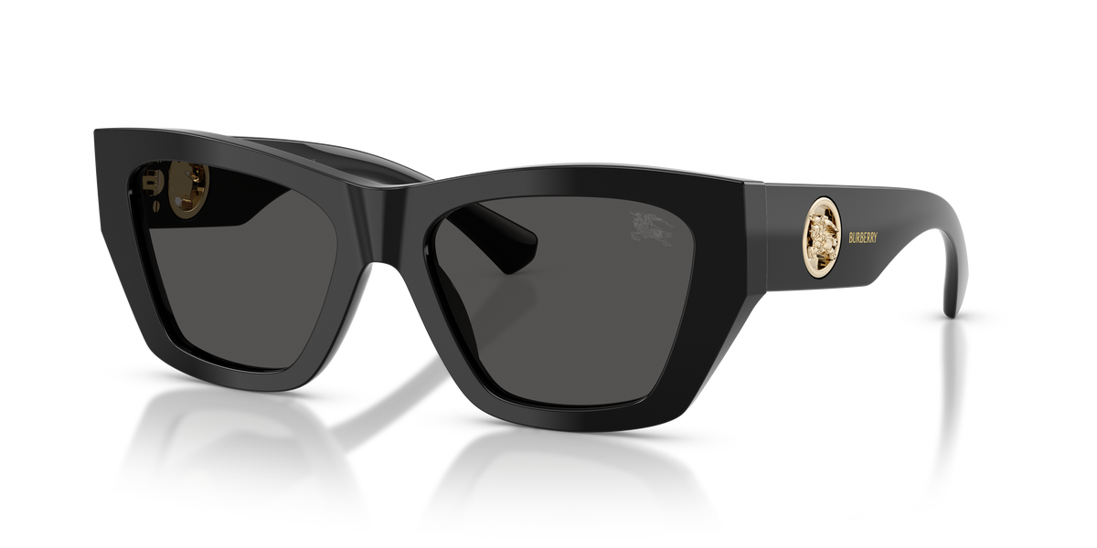 Burberry BE4492 Sunglasses in 300187 Black / Dark Grey lens
