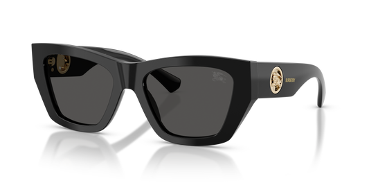 Burberry BE4492 Sunglasses in 300187 Black / Dark Grey lens
