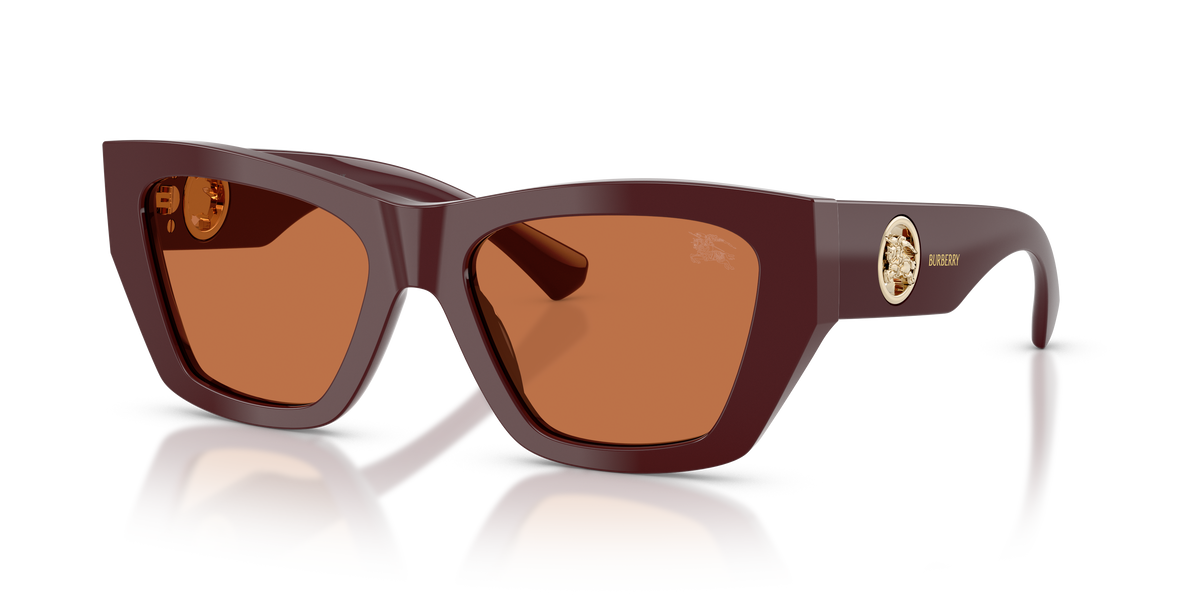 Burberry BE4492 Sunglasses in 411973 Bordeaux / Brown lens