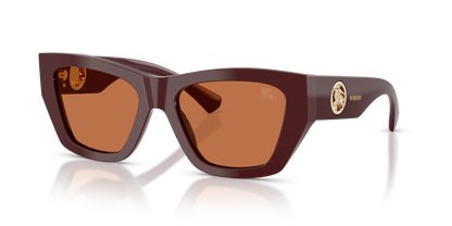 Burberry BE4492 Sunglasses in 411973 Bordeaux / Brown lens