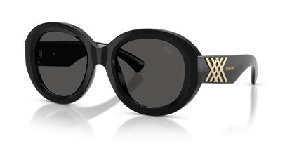 Burberry BE4497U Sunglasses in 300187 Black / Dark Grey lens