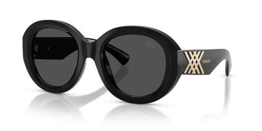 Burberry BE4497U Sunglasses in 300187 Black / Dark Grey lens