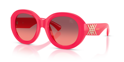 Burberry BE4497U Sunglasses in 424820 Aubergine / Pink Gradient Violet lens