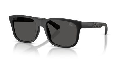 Burberry BE4499U Sunglasses in 426087 Matte Black / Dark Grey lens