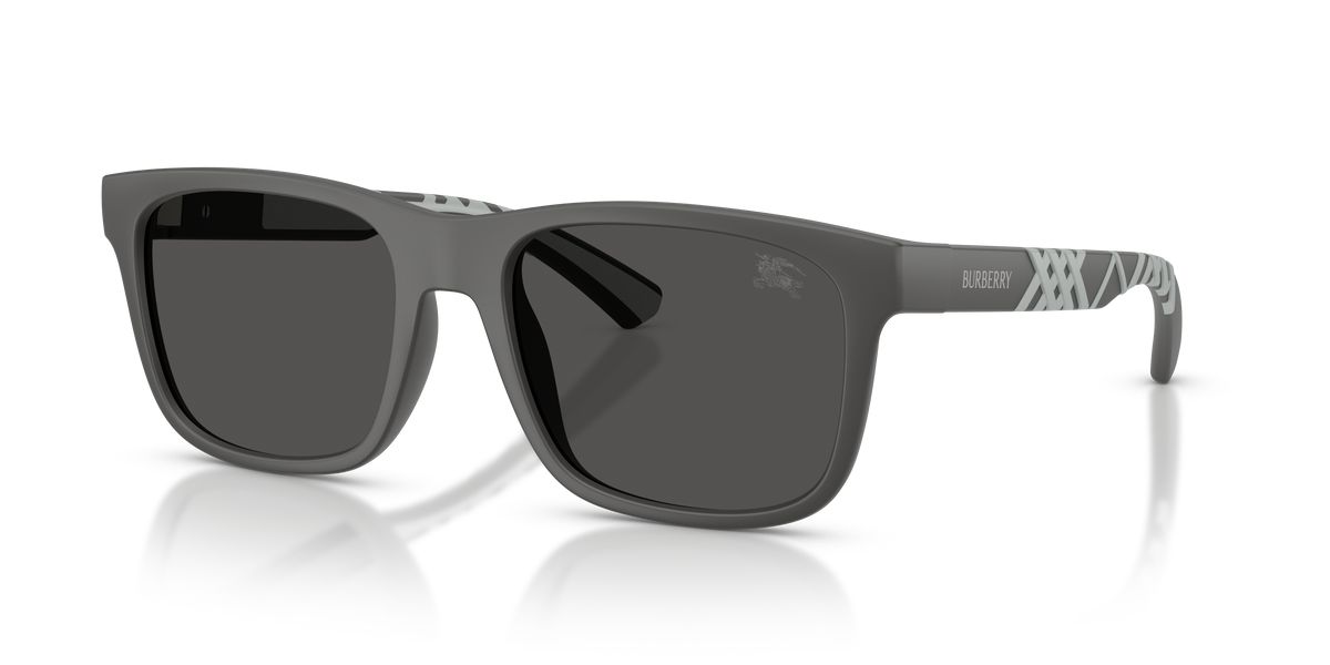Burberry BE4499U Sunglasses in 426487 Matte Grey / Dark Grey lens