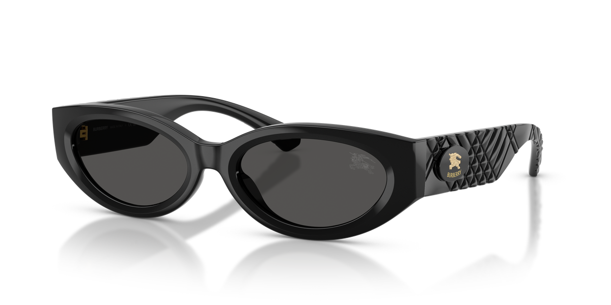 Burberry BE4505U Sunglasses in 300187 Black / Dark Grey lens
